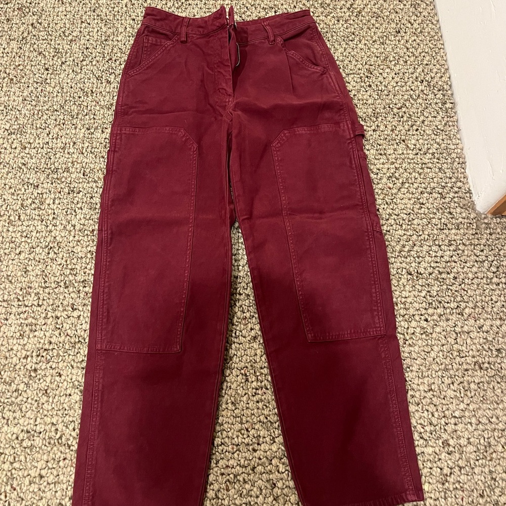 Wilfred Free Maroon Trousers